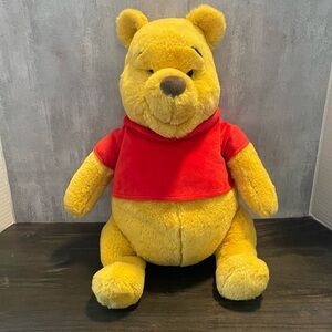 Winnie the Pooh 14” Plush Toy - Yellow and Red